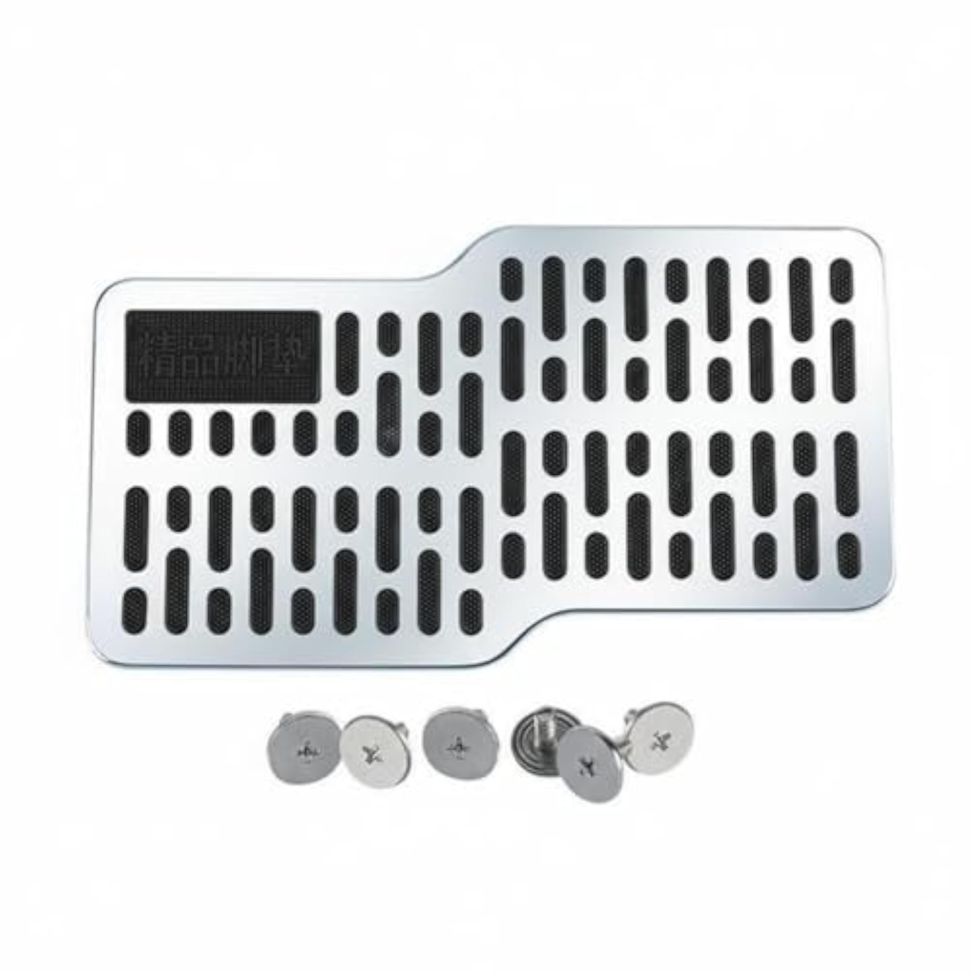 Wear-Resistant Stainless Steel Floor Mat Guard